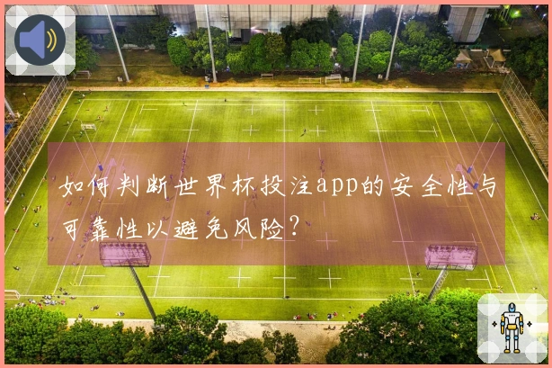 如何判断世界杯投注app的安全性与可靠性以避免风险？