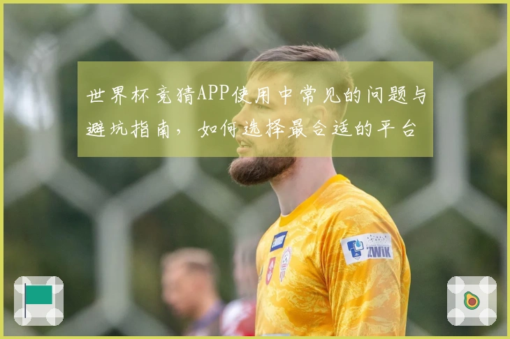 世界杯竞猜APP使用中常见的问题与避坑指南，如何选择最合适的平台？