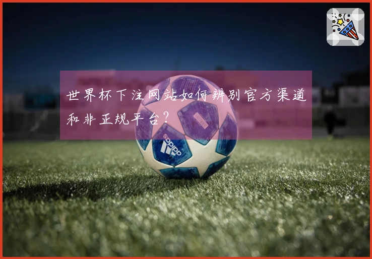世界杯下注网站如何辨别官方渠道和非正规平台？